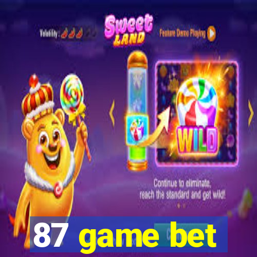 87 game bet